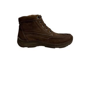 Josef Seibel Brown Suede Insulated‎ Ankle Boot Size 42 US 8.5